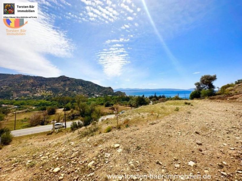 Agia Galini Kreta, Agia Galini, Baugrundstück von 1.892m² mit fantastischem Meerblick Grundstück kaufen